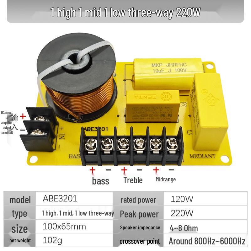 DIY High-Power, No-Weld Speaker Crossover: 2-Way to 5-Way HIFI