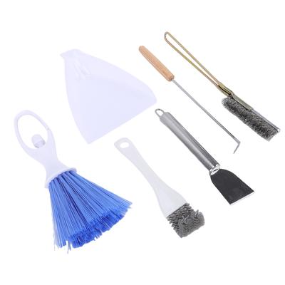 Avian Cage Cleaning Tool Kit, Professional Sweeping Tools with Professional Brushes for Bird Cage Cleaning