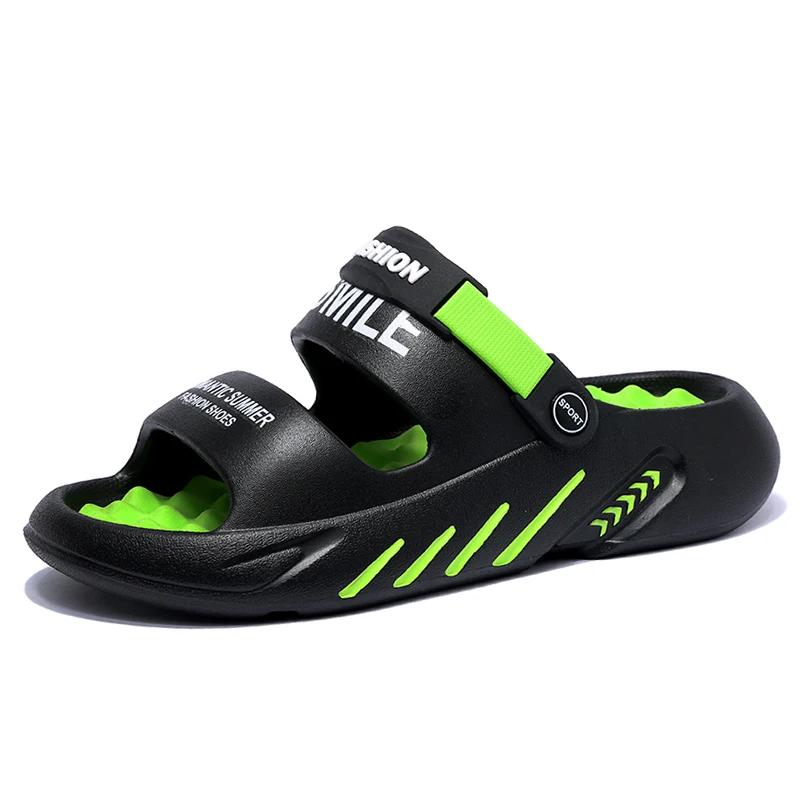 Mode Herren Hausschuhe Sommer EVA Hausschuhe Doppelfunktions-Sandalen für Herren Leichte Sommerschuhe für Herren Übergröße 39-48