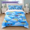 Poppy Playtime Print 3Pcs Duvet Cover Set 1 Duvet Cover and 2 Pillowcases Soft Bed Linen For Household Bedroom