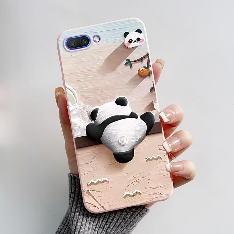 For Huawei Honor 10 Case COL-L29 Silicone Soft Panda Cover For Huawei Honor 10 Phone Case On Huawei Honor 10 Back Cover Bumper