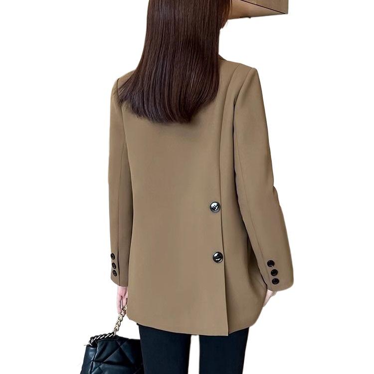 Autumn-Winter Professional Blazer: Small Sizes, Thick Cotton, Casual Commuter Style