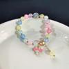 Kuromi Colorful Popcorn Crystal Beaded Bracelet - Christmas Hot Sale for Students & Besties