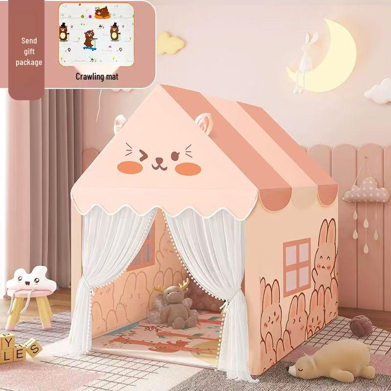 Indoor Massivholz Kinder Spielburg mit separaten Betten - Spaß für Jungen & Mädchen