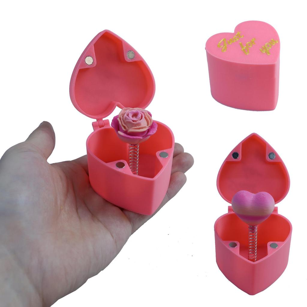 Cutie Cadou Surpriză Jucărie Imprimată 3D - Ornament Bestseller de Sărbători