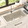 Beige Kitchen Sink 795 X 505 Mm Granite