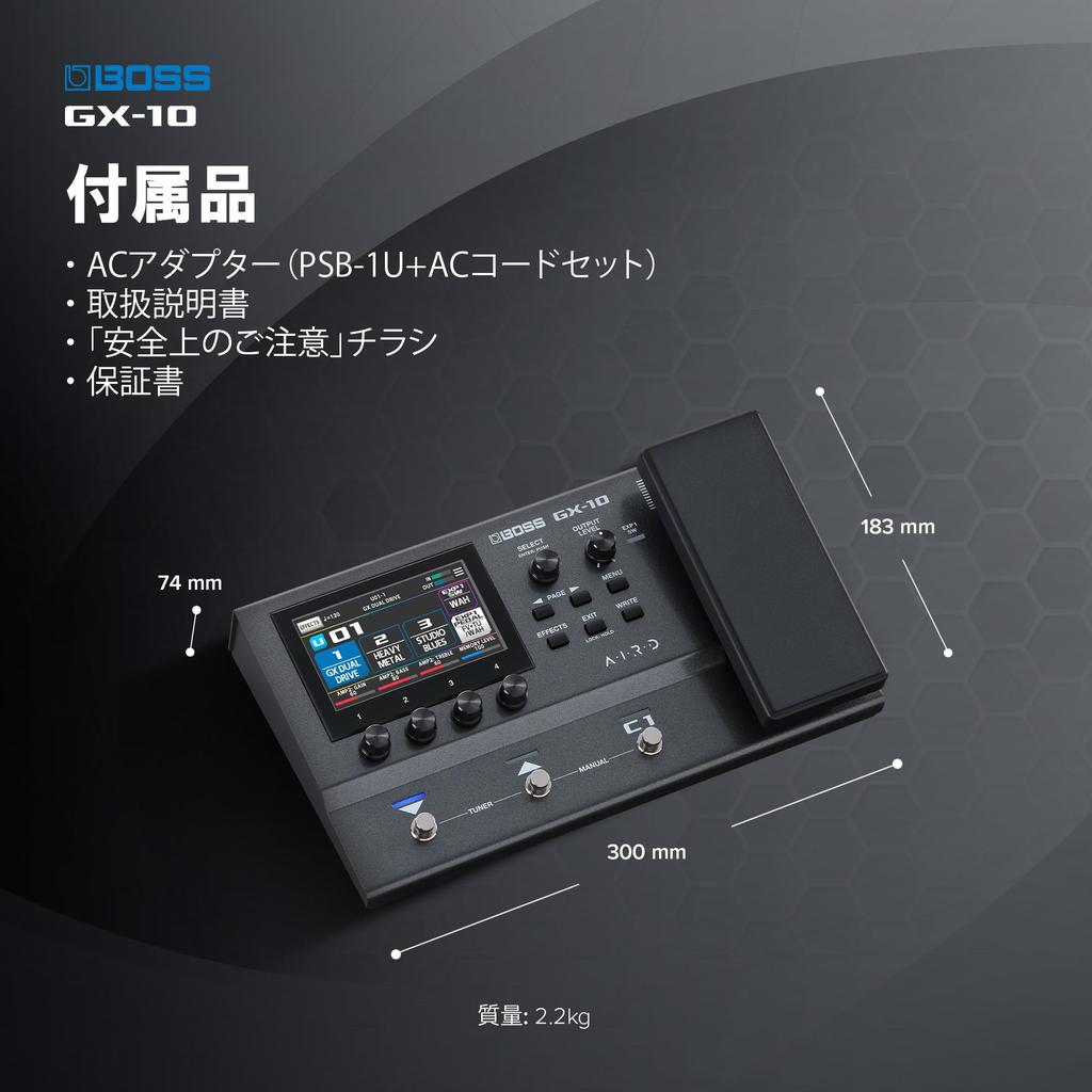 BOSS Procesor Efektów Gitarowych Multi Efektor GX-10