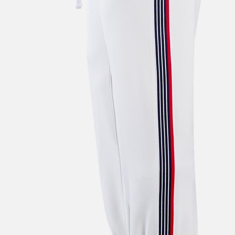 Jordan X NBA All-Star Logo Quick-Dry Comfortable Lace-Up Knitted Sports Pants Men Pants White HF5822-100