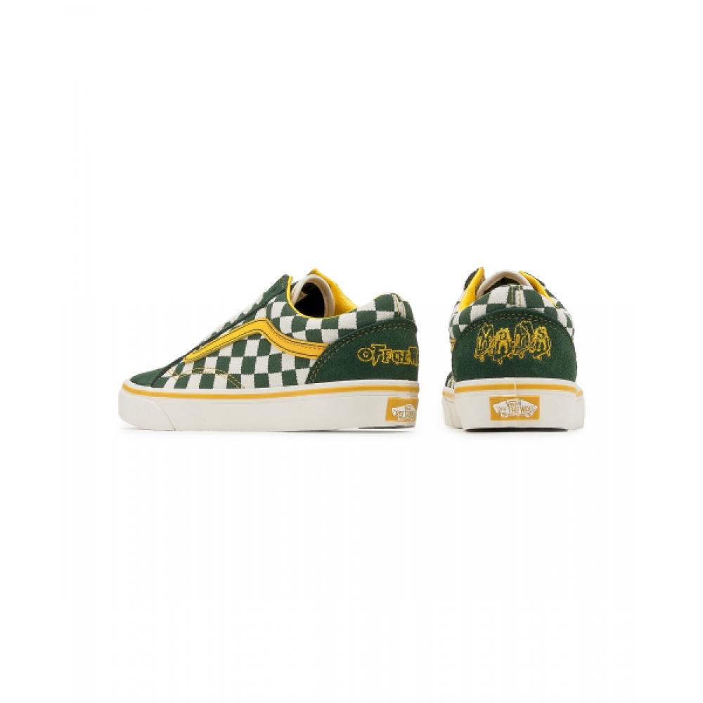 スニーカー ^VANS^ Rarebus Old School Asia Artist Collection Green Yello Buy Vans Rare Bus Old School Asia Artist Collection Green