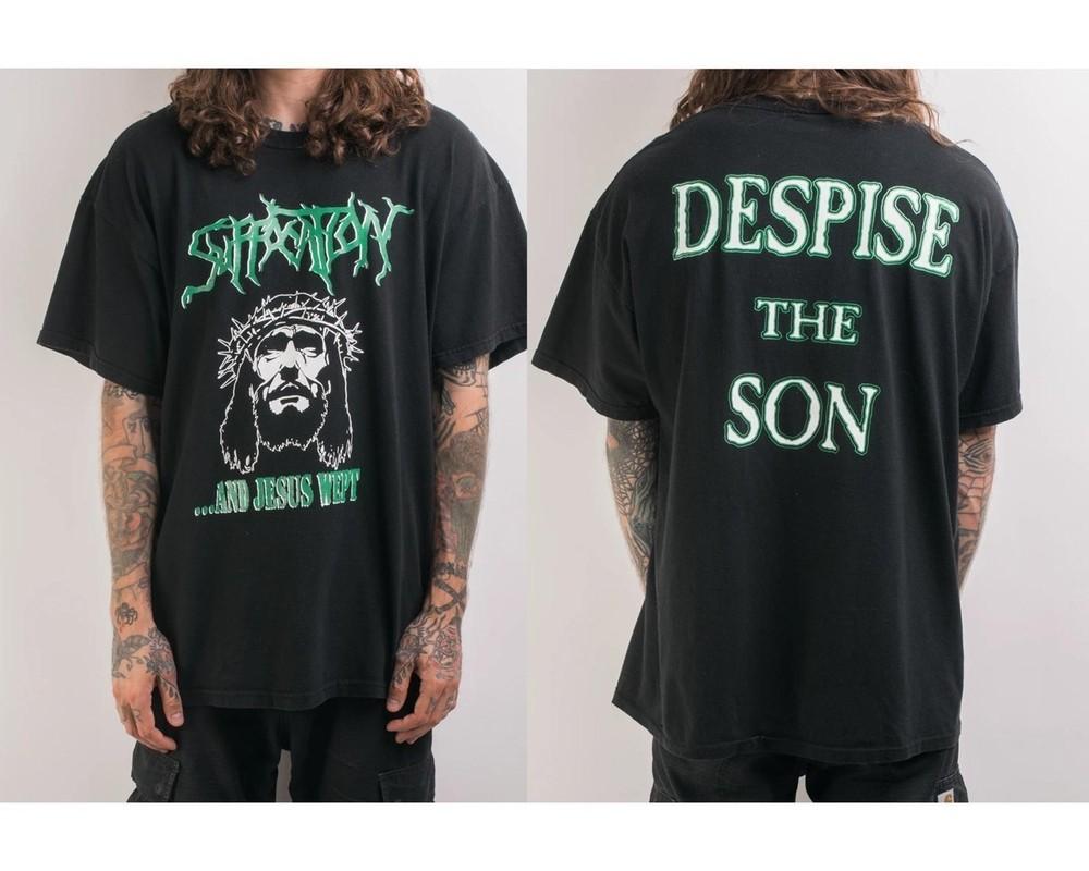 Rare 90’s Suffocation Jesus Collection Reprint S-5XL Tee B07.123 Unisex T-Shirt L