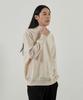 Analog Mood-Like Semi-Half Turtleneck Knit (Beige)