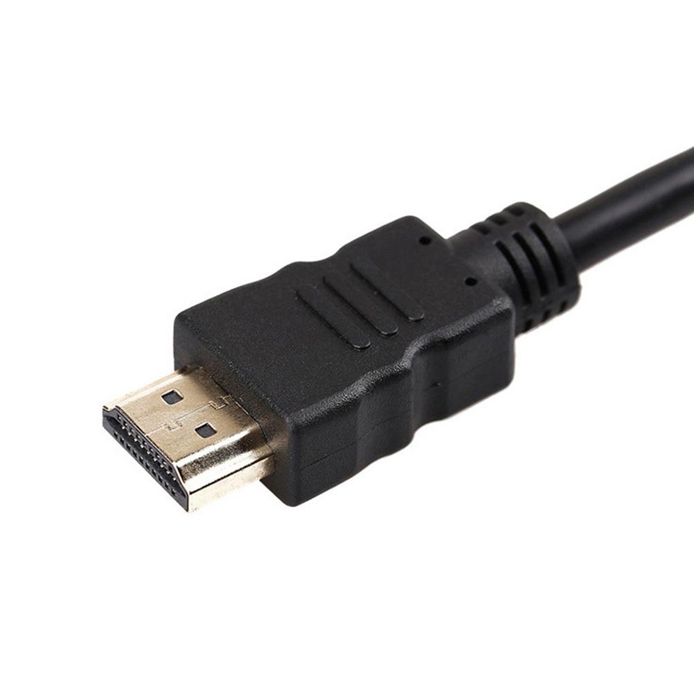 VGA Konverter Adapter mit 3,5mm Audio zu Analog Signal Unterstützung 1080P HD Ausgabe für PC Projektor Monitor