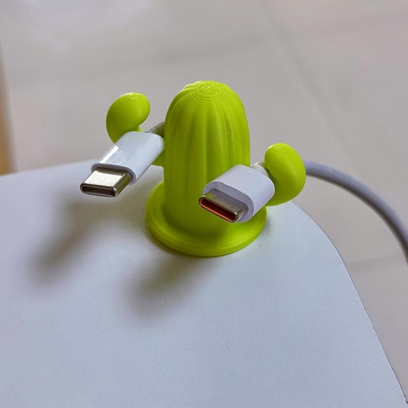 2pcs Multifunctional Desktop Wire Organizer with Hooks, Suitable for Securing Mouse Cables, Headphone Wires, Data Cables