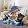 Coperta di Flanella Regina B-Bambi Stampa Cerbiatto - Coperta Morbida e Accogliente per Divano, Poltrona o Letto, Ufficio, Viaggio, Campeggio, Regali per le Feste