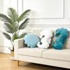 Marine Animal Throw Pillow With Dutch Velvet Cover For Living Room Decor