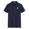 Polo Ralph Lauren Letní nové Pony Vyšívané Neformální Sportovní Polo Tričko, Odvádějící Pot a Absorpční Vlhkost Polo Tričko z Čisté Bavlny