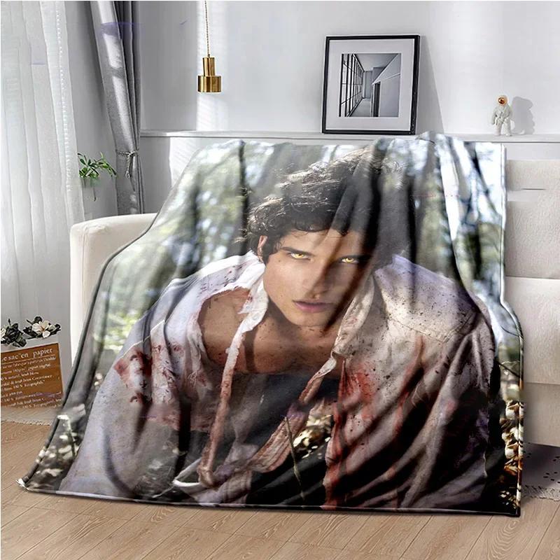 Teen Wolf Film Decke Warm Plüsch Gemütlich Zuhause Überwurfdecke für Bett Sofa Couch Leichte Reise Decke Sofa Steppdecke Geschenke
