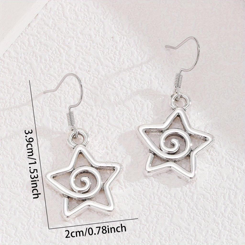 1 Pair of Fashion Simple Retro Fashion Creative Women's Earrings