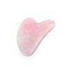 Natural Jade Guasha Stone Board Massage Rose Quartz Guasha Plate Jade Face Massager Scrapers Tools For Face Neck Back Body