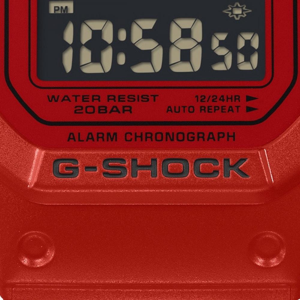 Casio G Shock  G Shock  Iconic Red Series Dw 5600rrb 4jf