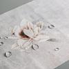 Cotton Linen Crafts Table Runner Chinese-Style Clear Lotus Drunk Suede Tea Table Tea Mat Dry Tea Towel Mat Tea Curtain Tea Towel