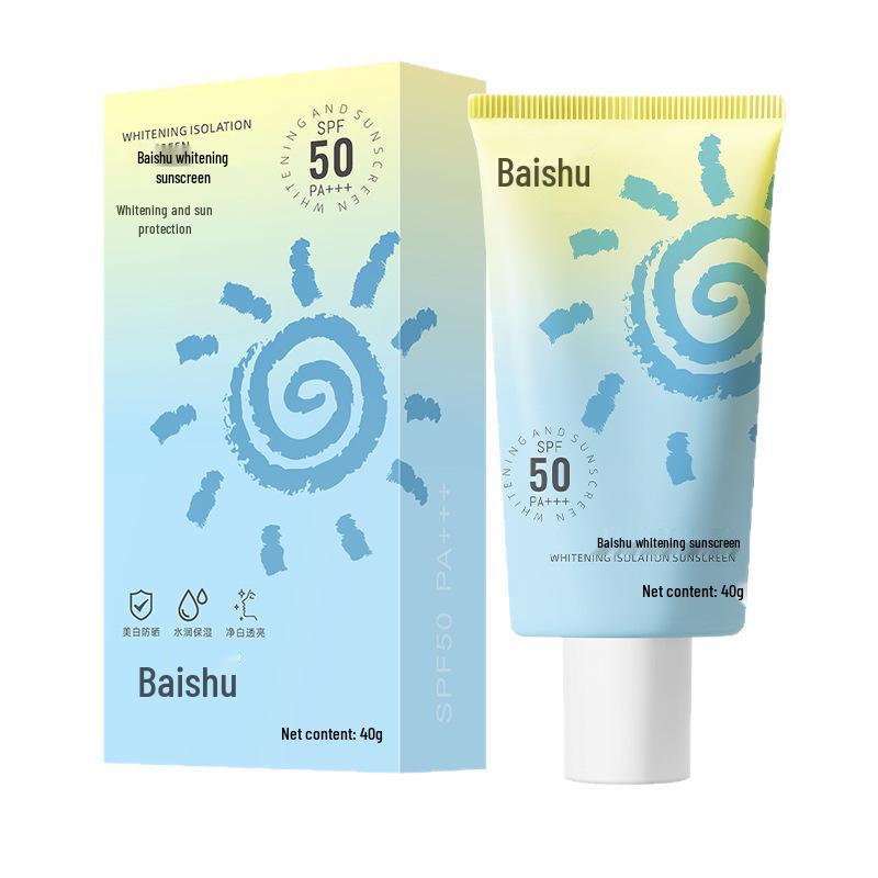 Baishu Whitening & Waterproof SPF 50+++ Anti-UV Sunscreen Cream