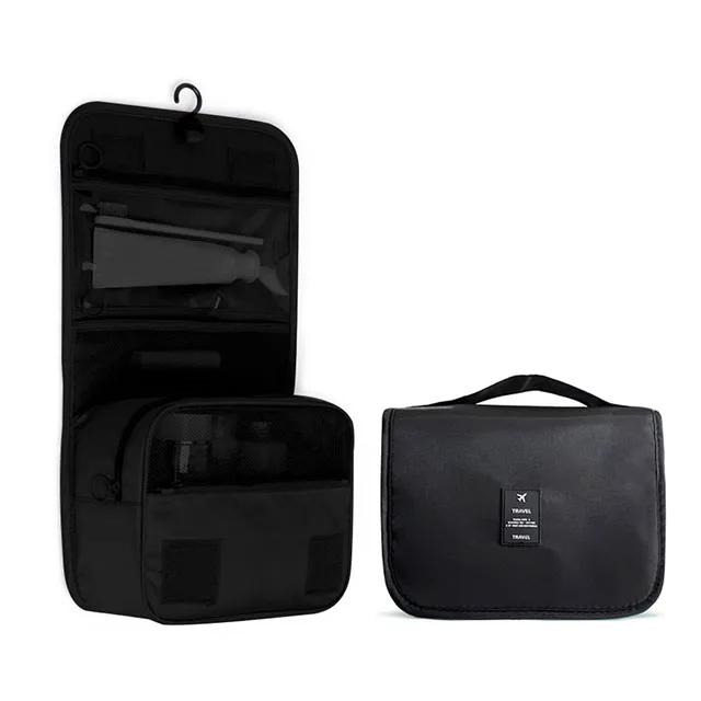 Travel Makeup Bag Waterproof Toiletries Organizer High Quality Women Neceser Bathroom Hook Wash Pouch Hook Makeup Storage Bag