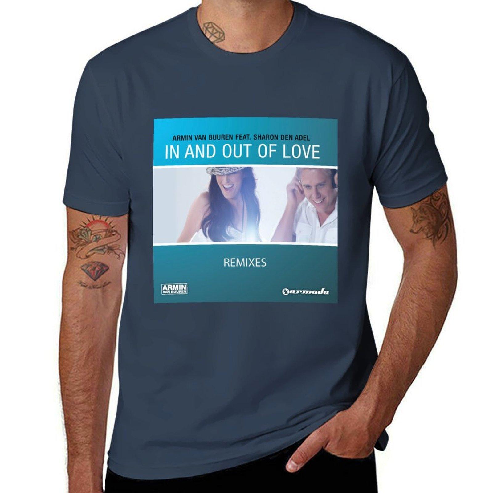 Armin Van Buuren In And Out Of Love Tshirt Plus Size Lightweight Top S