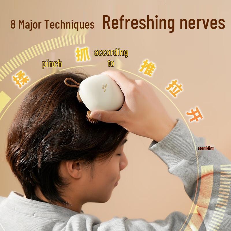 Hezheng Rechargeable Scalp Massager CN Plug (adapter Included)