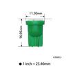PA 10pcs T10 LED White 6000K Car Room Lamp/License Plate Light Interior Light 3528 LED Element Bulb 1/2" Socket