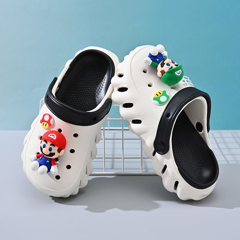 Mario Sommer Kinder Strandschuhe Rutschfest Langlebige Clogs Für Jungen Und Mädchen In Lebendigen Farben