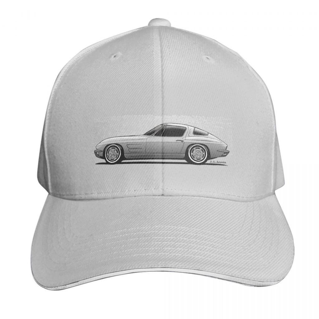 My drawing of the American sports car Baseball Cap hats on offer Streetwear cute fun hats Womens Hats For The Sun Unisexs