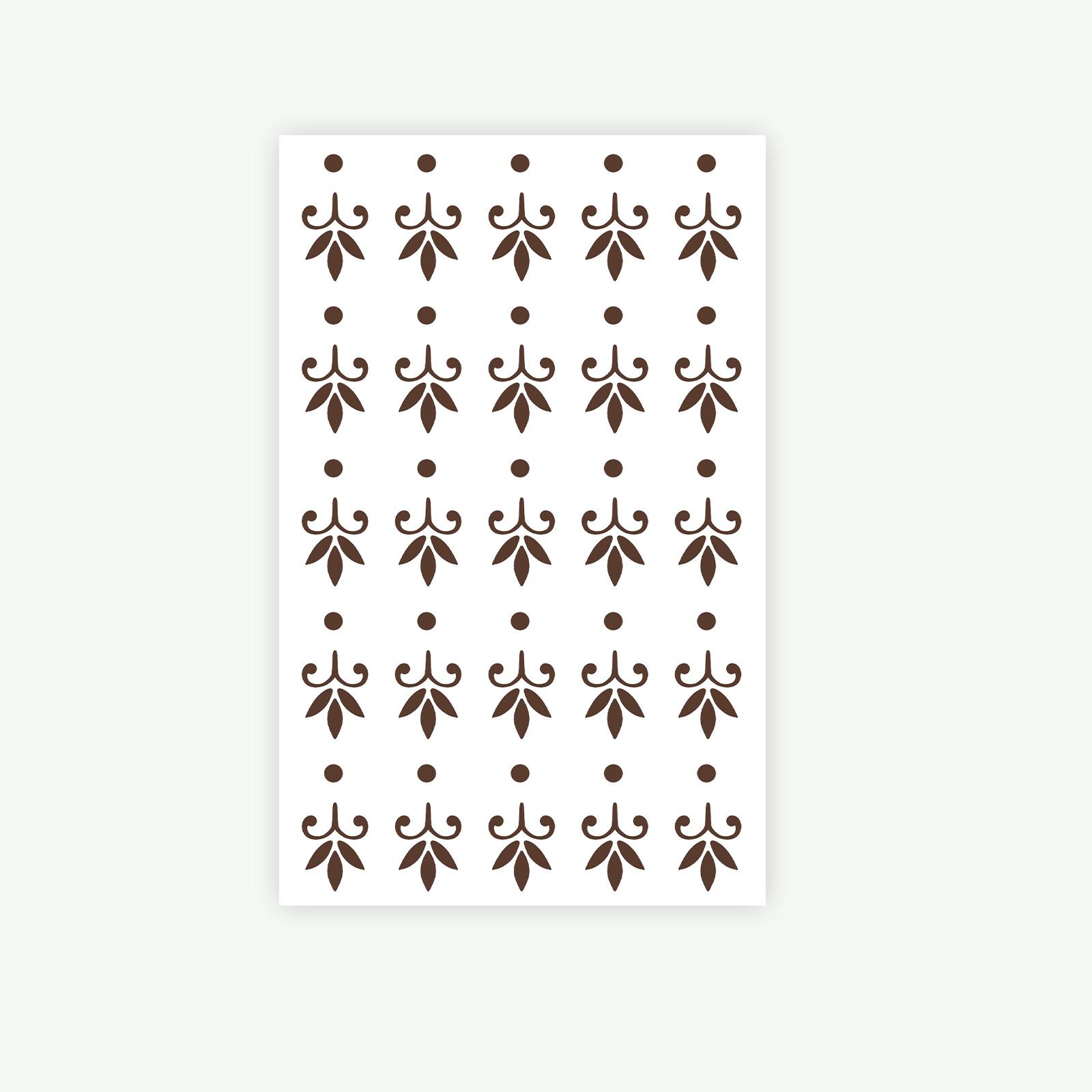 

Simple Polka Dot Hand-Painted Tattoo Sticker, Waterproof And Non-Reflective, Finger Sticker On The Back Of The Hand For Bridal Wedding Vacation Photos 12*19