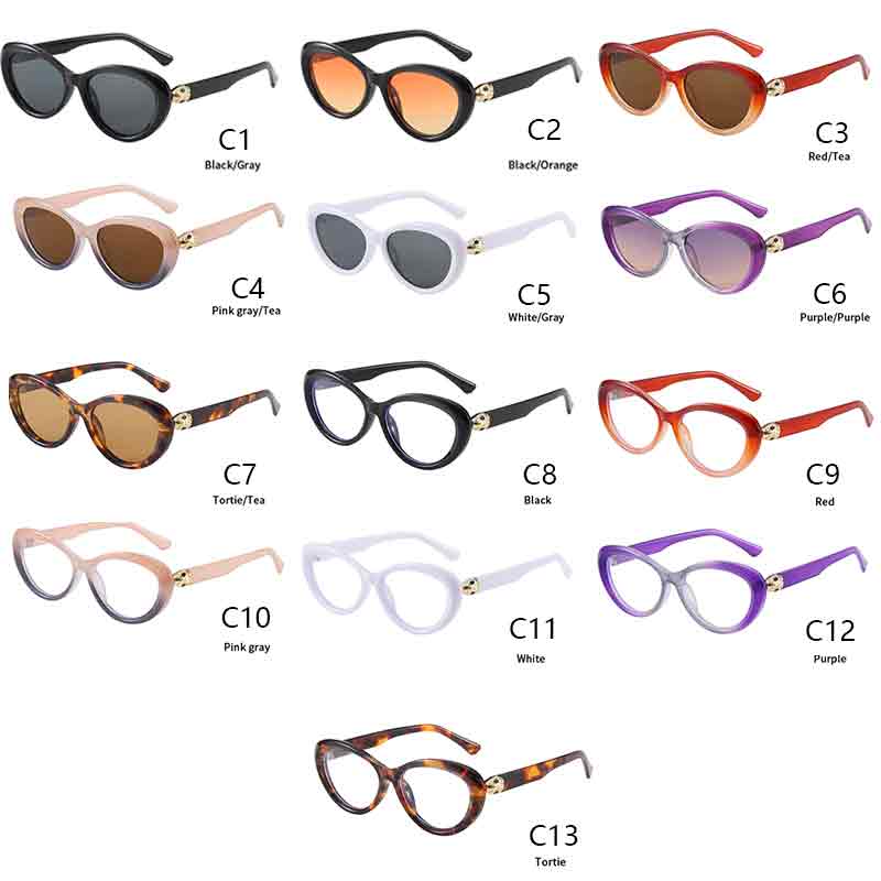 Fashion Sexy Cat Eye Sunglasses Women Men Luxury Brand Designer Sun Glasses Revelry Party Travel Lady Man Eyewear UV400