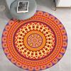 Round Carpet for Living Room Bed Room Floor Carpets Home Decor 3D Printed Rugs Anti-slip Mat