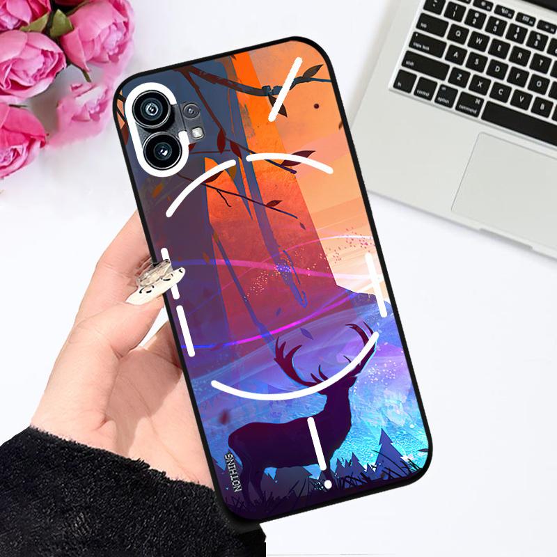 Für Nothing Phone 1 Hülle Handy One Two Stoßfestes TPU Silikon Handyhülle Für Nothing Phone2 5G Hülle Phone 2 2a Bumper Fundas