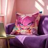 Game Amy Cartoon Rose Square DoubleSided printed Pillow Case Bedroom Bedside Pillow Sofa Cushion Cover
