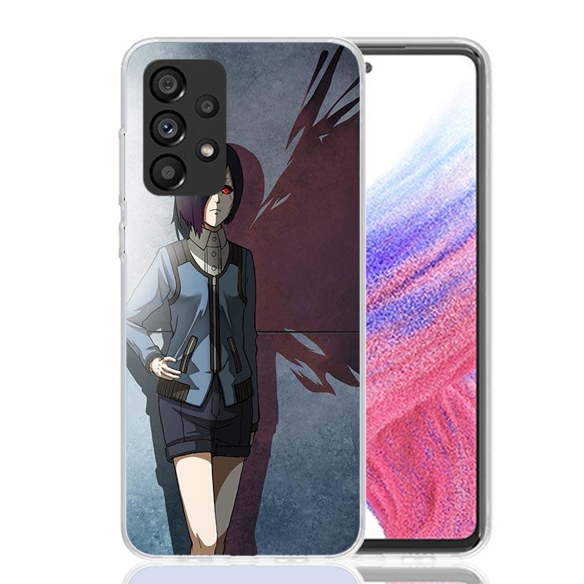 G-Ghoul Tokyo Touka Kirishima Phone Case for Samsung Galaxy A52 A51 A50S A12 A22 A32 A72 A10S A30S A31 A71 Note 20 Ultra 10 Plus