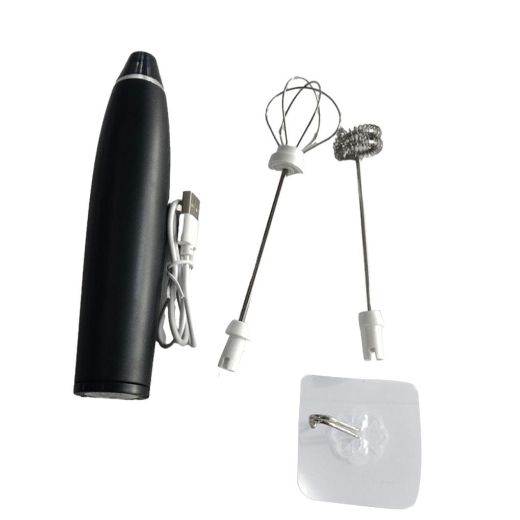 

Взбиватель для яиц Вспениватель молока Электрический миксер Удобный блендер для кофе Многоцелевой Перезаряжаемый Зарядка через USB Съемный