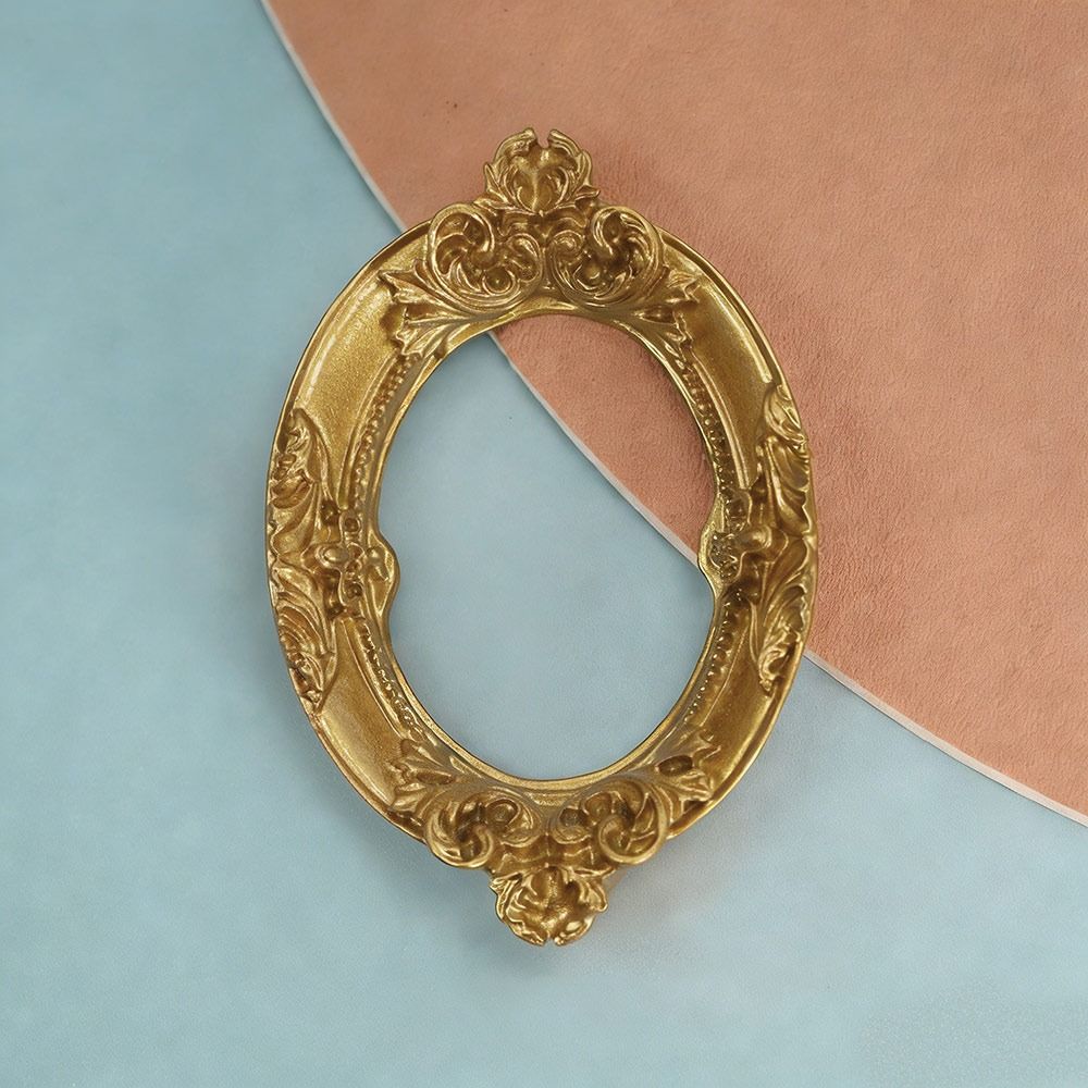 Vintage Resin DIY Shadow Box Frame Gold DIY Mini Photo Frames Memory Display Frames Gifts