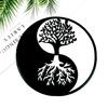 Tree-of-Life and Moon Wall Art Silicone Molds Epoxy Resin Casting Molds for DIY