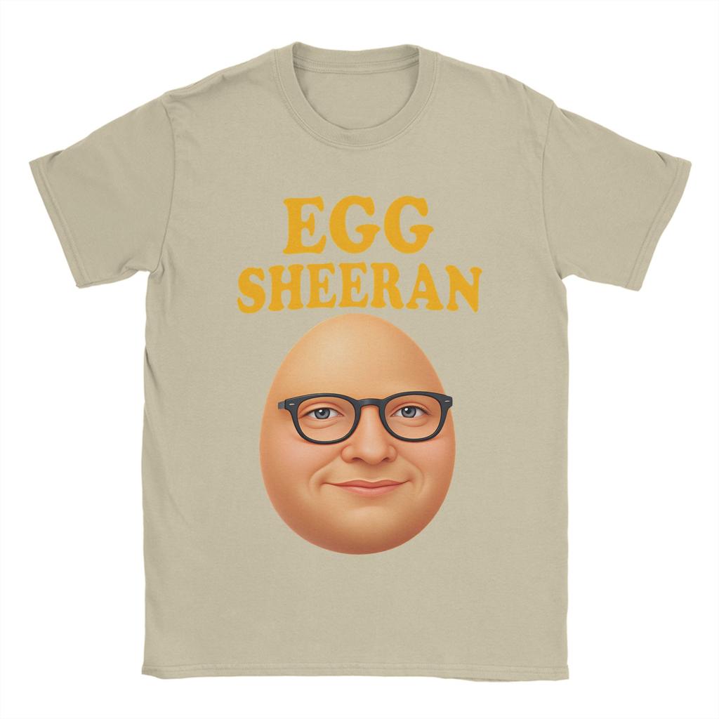 Mens Egg Sheeran T Shirt  100 Cotton Clothing Amazing Short Sleeve Round Collar Tee Shirt Gift Idea TShirt