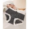 Minimally Clean New Style Striped Panties with No Trace and Antibacterial Triangle Women’s Panties