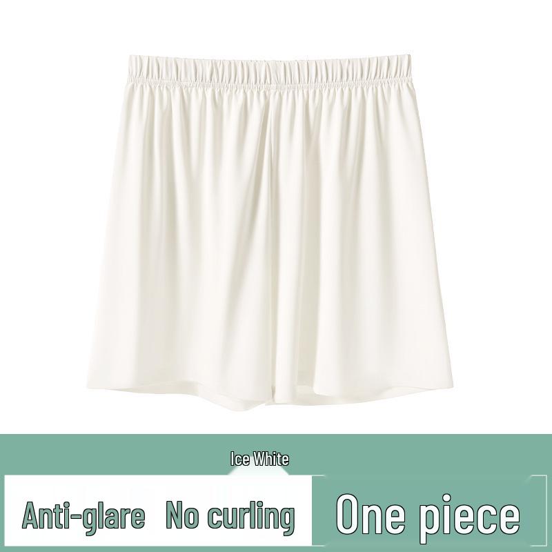 

Women s Anti-Exposure Ice Silk Skirt Pants - Cooling, Antibacterial Home Pajamas XL (130-160 cm)