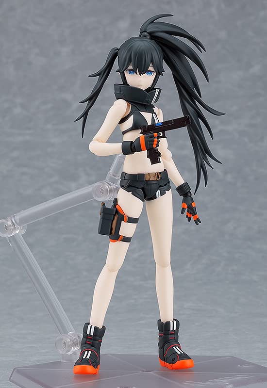 Figma Black Rock Shooter DAWN FALL Empress Rock plastová malovaná pohyblivá figurka [Black Shooter]