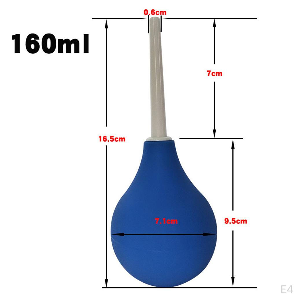 Klistierset für Erwachsene, Silikonbirne, Analreinigungsgerät, hygienische Klistierpumpe, 224 ml