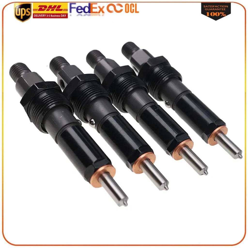 4PCS Fuel Injectors 3909476 J909476 for C1ummins 4BT 6BT 3.9L 5.9L Engine