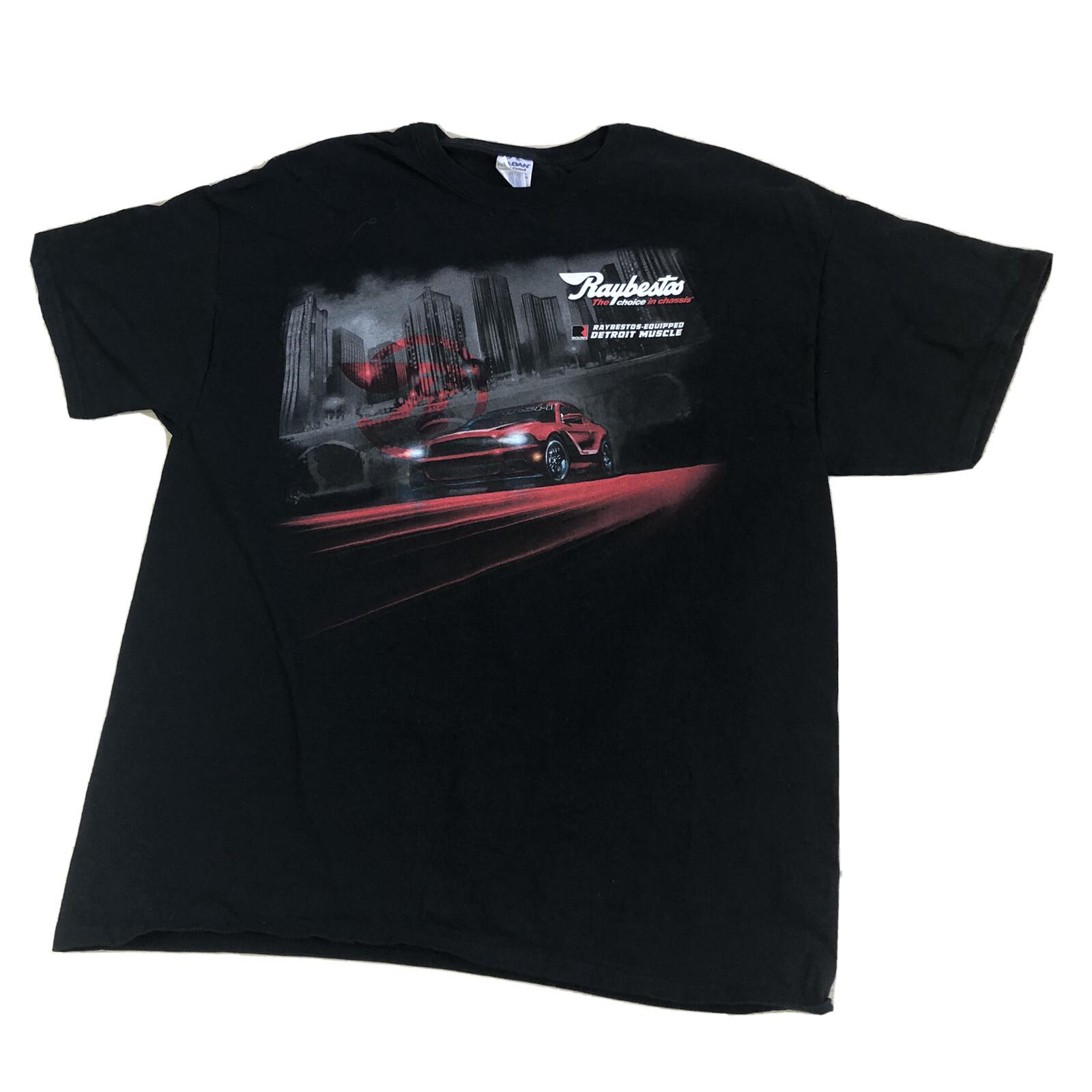Raybestos The Best In Brakes T Shirt Size XLarge Faded Black CarQuest Promo XXXXL