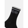 Unisex Retro Crew Socks QELAX26401BLK