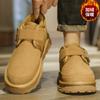 Fur integrated snow boots winter new velvet thickened cold-proof warm high-top cotton shoes